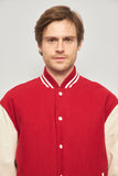 Bomber casual  rojo rennoc talla L 813