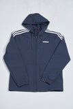 Cortaviento casual  azul  adidas talla S 616