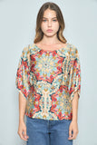 Blusa Multicolor Kas New York Talla 2 Image 0