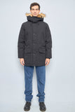 Parka casual  negro guess talla M 551