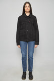 Chaqueta denim  negro levis talla M 323