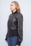 Jacket Negro detail leather Talla Xl Image 1