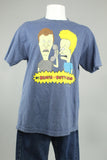 Polera Azul Beavis And Butt Head Talla L