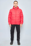 Parka casual  rojo polo talla Xl 819