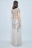 Vestido Gris Adrianna Papell Talla 12 Image 2