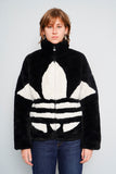 Jacket bicolor n/b adidas Talla Xxs