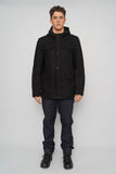 Abrigo Negro Guess Talla Xl Image 3