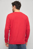 Polera casual  rojo nautica talla M 111