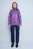 Impermeable camuflaje morado Columbia Talla S Image 3