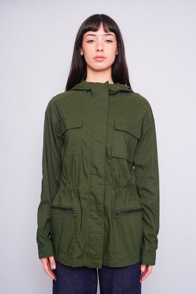 Jacket Verde Athleta Talla S