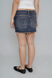 Falda Azul Decree Talla 7 Image 2
