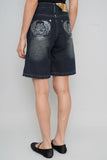 Short Denim silver pointe Talla 38 Image 2