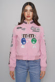 Bomber Rosado Chase Authentics  Talla M