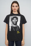 Polera Negro Snoop Dog Talla M