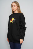 Polerón Negro Pooh Talla Xl Image 1