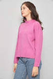 Sweater casual  rosado maeve talla S 024