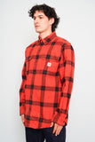 Camisa escocesa roja Carhartt Talla M Image 1
