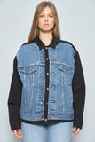 Chaqueta denim  multicolor lovemade talla L 889