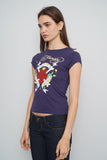 Polera Azul Ed Hardy Talla M Image 1