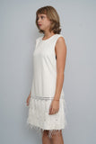Vestido Blanco Juicy Couture Talla L Image 1
