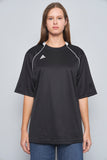 Polera casual  negro  adidas talla L 248