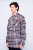 Camisa escocesa gris harley davidson Talla Xl Image 1