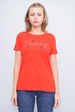 Polera Naranjo Tommy Hilfiger Talla S Image 0