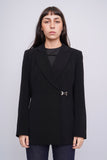 Blazer Negro dressbarn Talla 4 Image 0