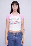 Polera Multicolor Hello Kitty Talla S Image 0