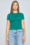 Polera casual  verde polo talla M 925