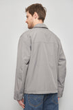 Chaqueta casual  gris boss talla L 745