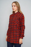 Camisa escocesa azul/rojo Dickies Talla M Image 1