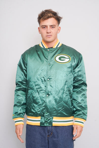 Bomber Verde Mitchell & Ness Talla L