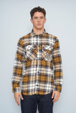 Camisa escocesa cafe dogg supply Talla M