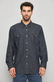 Camisa casual  azul levis talla Xl 100