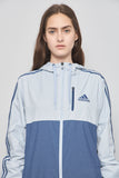 Cortaviento casual  azul  adidas talla S 360