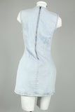 Vestido Azul Abercrombie & Fitch Talla S Image 2