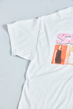 Polera casual  blanco spice girls  talla Xl 801