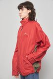 Cortaviento casual  rojo  adidas talla L 001