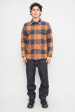 Camisa escocesa cafe Dickies Talla M Image 3