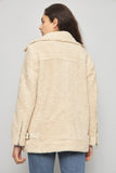 Chaqueta casual  blanco loft talla L 942