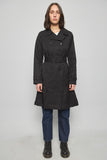 Impermeable casual  negro kate spade talla Xs 708