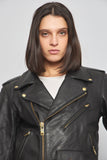 Chaqueta cuero  negro reed talla 38 310