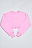 Poleron casual  rosado champion r w talla M 643