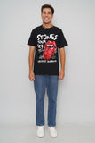 Polera Negro gildan Talla L Image 3