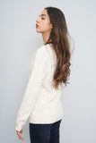 Sweater crema Lacoste Talla 32 Image 2