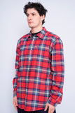 Camisa escocesa roja BARBOUR Talla L Image 1
