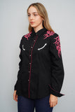 Camisa Negro pankandle slim Talla L Image 1