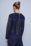 Jacket Azul balman x h&m Talla 38 Image 2