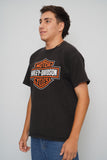 Polera Negro harley davidson Talla L Image 1